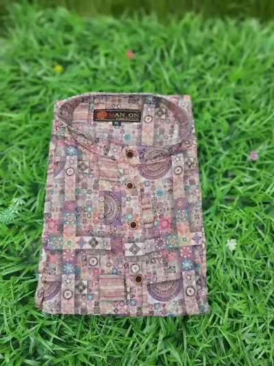 Vintage Vibes Shirt in Muted Kerala Tones