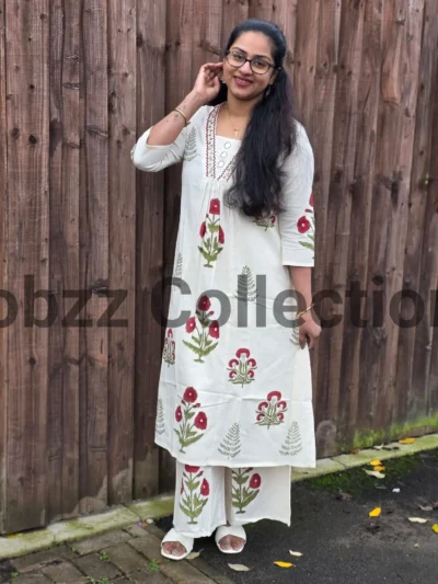 Top And Palazzo Kadi Cotton